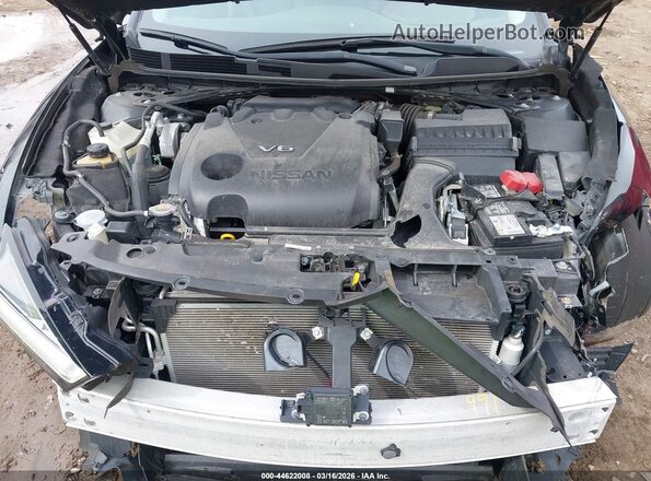 1N4AA6CV7MC504437 2021 NISSAN MAXIMA Black Widok z tyłu