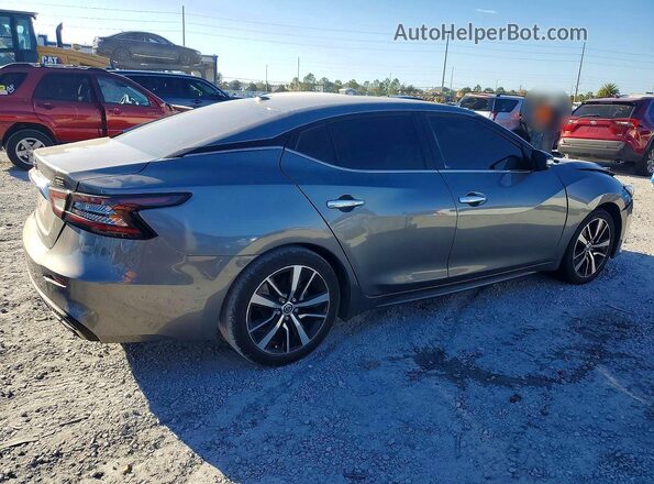 1N4AA6CV8MC503765 2021 NISSAN MAXIMA Серый Задняя правая четверть