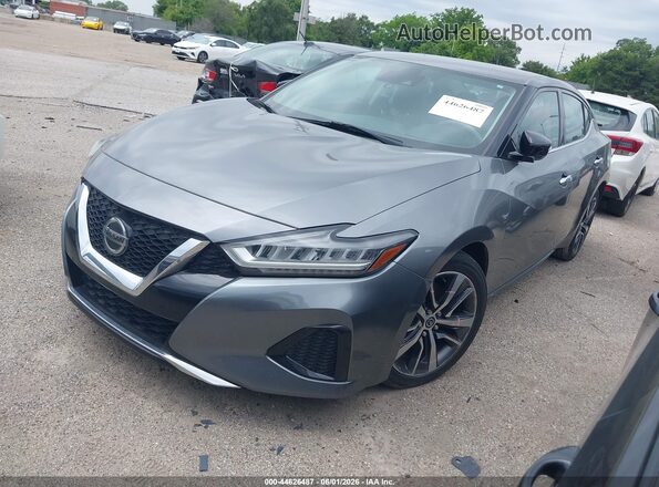 1N4AA6CV9LC373574 2020 NISSAN MAXIMA Gray წინა მარცხენა ხედი სამი მეოთხედიდან