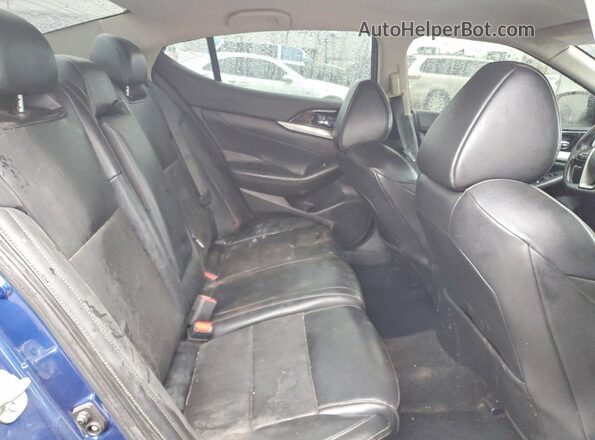 1N4AA6CV9MC507646 2021 NISSAN MAXIMA Синий Вид задних сидений