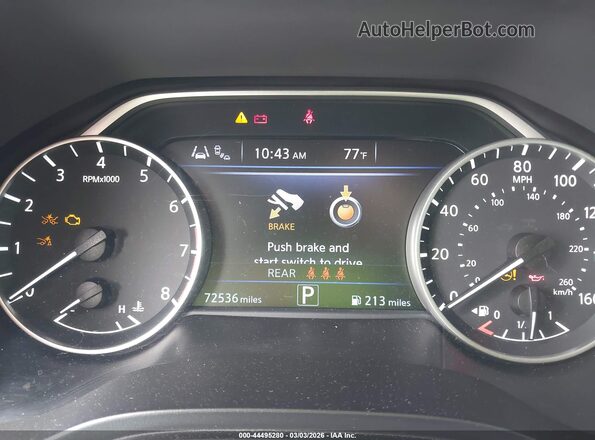 1N4AA6CVXPC508468 2023 NISSAN MAXIMA Silver Հետևի նստատեղերի տեսք