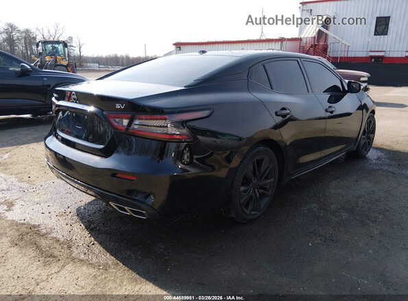 1N4AA6CVXPC508938 2023 NISSAN MAXIMA Black უკანა მარჯვენა