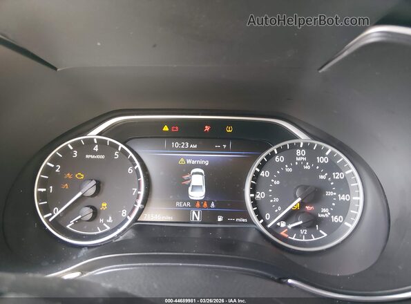 1N4AA6CVXPC508938 2023 NISSAN MAXIMA Black უკანა სავარძლების ხედი