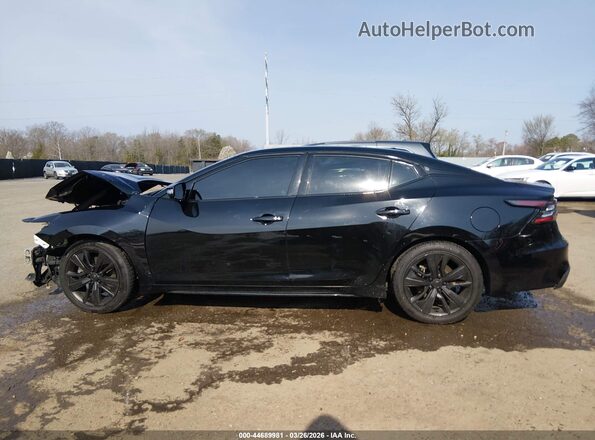1N4AA6CVXPC508938 2023 NISSAN MAXIMA Black სალონის 360-გრადუსიანი ხედი