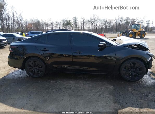 1N4AA6CVXPC508938 2023 NISSAN MAXIMA Black უკანა სალონის ხედი