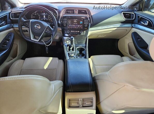 1N4AA6DV3LC370412 2020 NISSAN MAXIMA SL White Vista del salpicadero