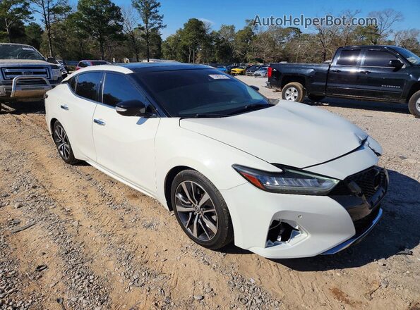 1N4AA6DV3LC370412 2020 NISSAN MAXIMA SL White Delantero derecho