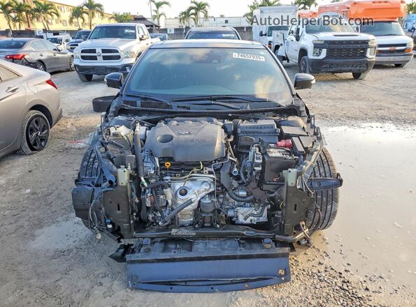 1N4AA6EV0MC512876 2021 NISSAN MAXIMA SR Black Вид спереду
