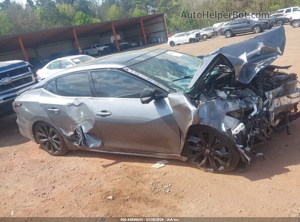 1N4AA6EV2MC511602 2021 NISSAN MAXIMA SR Черный Вид задней части салона
