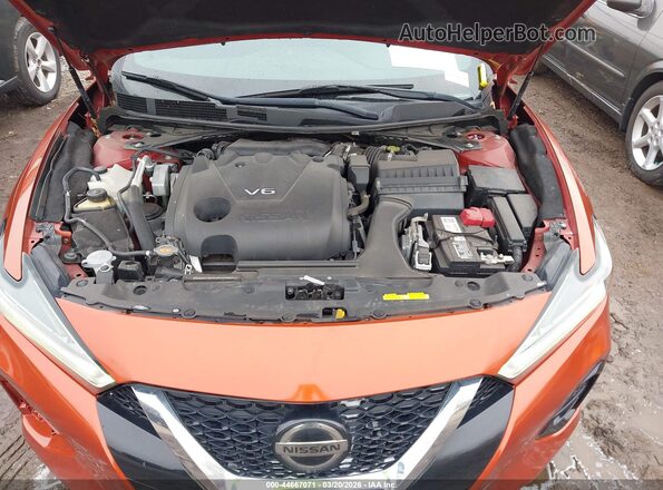 1N4AA6EV3LC372384 2020 NISSAN MAXIMA SR Orange 