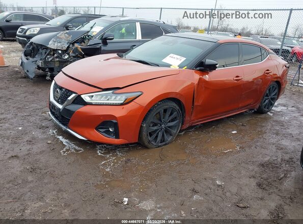 1N4AA6EV3LC372384 2020 NISSAN MAXIMA SR Orange 