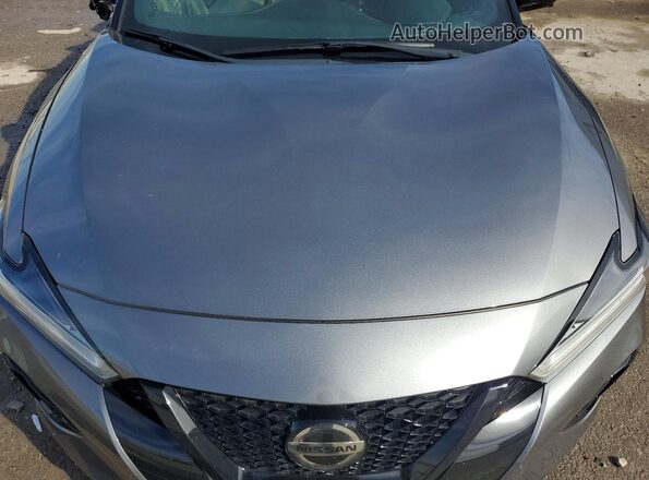 1N4AA6EV3MC502469 2021 NISSAN MAXIMA Gray Rear interior view