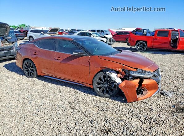 1N4AA6EV4LC381577 2020 NISSAN MAXIMA SR Orange Առջևի աջ