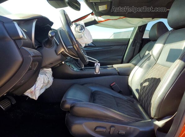 1N4AA6EV4LC381577 2020 NISSAN MAXIMA SR Orange Սալոնի դիմացի տեսք