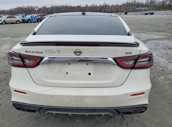 1N4AA6EV5LC374928 2020 NISSAN MAXIMA SR White Vista trasera