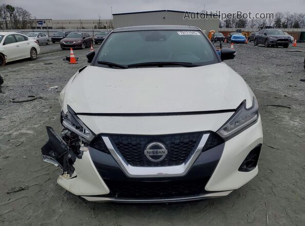 1N4AA6EV5LC374928 2020 NISSAN MAXIMA SR White Vista frontal