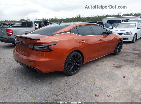 1N4AA6EV5MC510217 2021 NISSAN MAXIMA SR Orange 