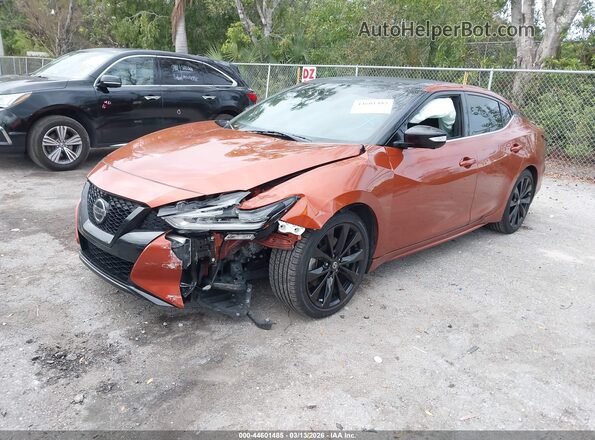 1N4AA6EV5MC510217 2021 NISSAN MAXIMA SR Orange 