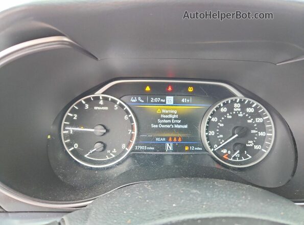 1N4AA6EV6PC507203 2023 NISSAN MAXIMA Black Вид щитка приладів