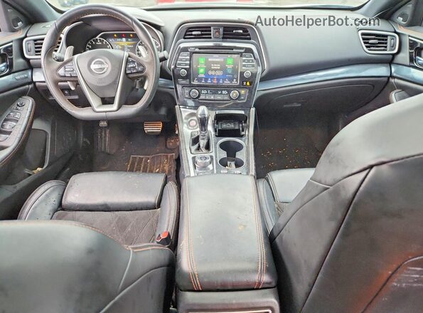 1N4AA6EV6PC507203 2023 NISSAN MAXIMA Black Вид панелі приладів