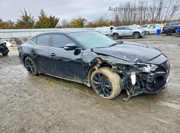 1N4AA6EV6PC507203 2023 NISSAN MAXIMA Black Передня права чверть