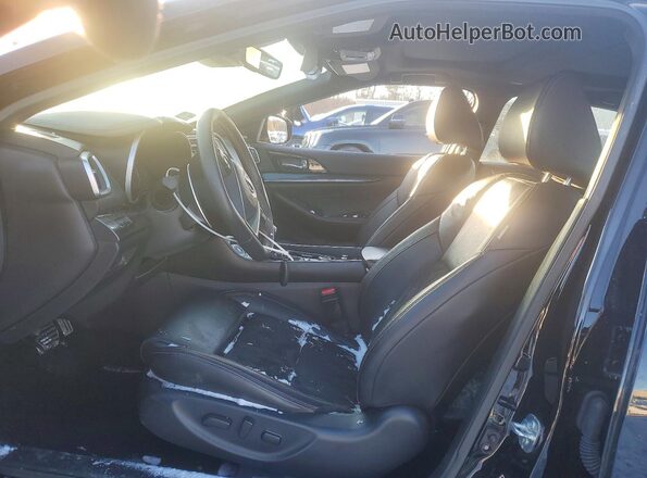 1N4AA6EV6PC512871 2023 NISSAN MAXIMA SR Black წინა სალონის ხედი