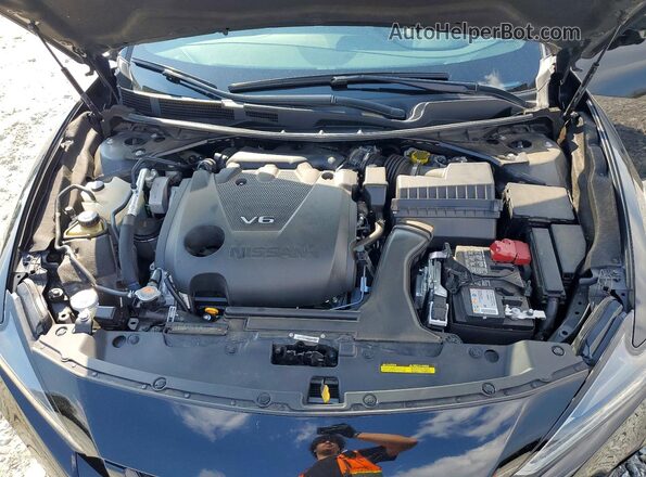 1N4AA6EV8PC502150 2023 NISSAN MAXIMA SR Black უკანა სალონის ხედი