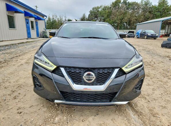 1N4AA6EV9LC372034 2020 NISSAN MAXIMA SR Black Widok z przodu