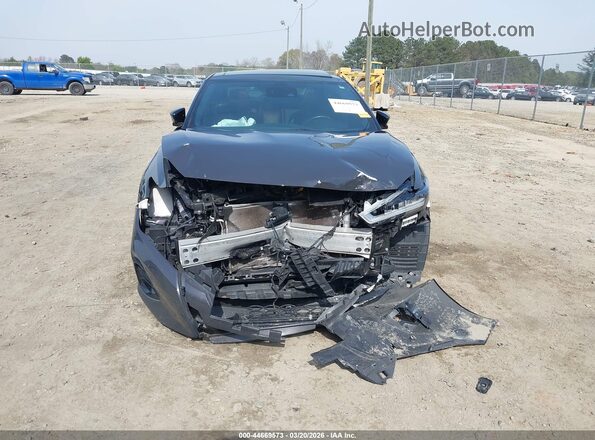 1N4AA6FV0MC507014 2021 NISSAN MAXIMA PLATINUM Gray Вид задньої частини салону