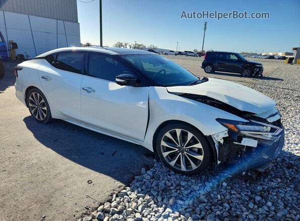 1N4AA6FV1PC507026 2023 NISSAN MAXIMA PLATINUM White Przód prawy