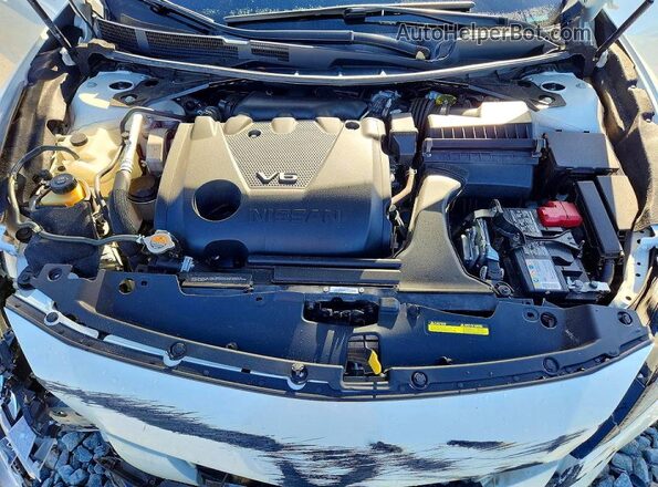1N4AA6FV1PC507026 2023 NISSAN MAXIMA PLATINUM White Widok wnętrza z tyłu