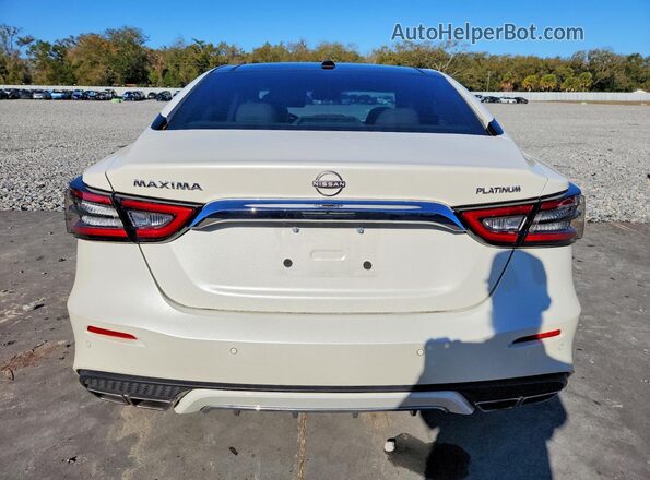1N4AA6FV1PC507026 2023 NISSAN MAXIMA PLATINUM White Widok z tyłu