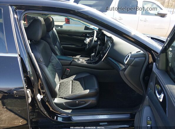 1N4AA6FV2MC515163 2021 NISSAN MAXIMA PLATINUM Черный Вид салона спереди