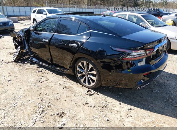 1N4AA6FV2MC515163 2021 NISSAN MAXIMA PLATINUM Черный Задняя левая четверть