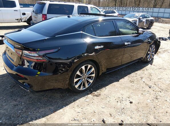 1N4AA6FV2MC515163 2021 NISSAN MAXIMA PLATINUM Черный Задняя правая четверть