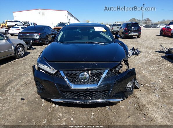 1N4AA6FV2MC515163 2021 NISSAN MAXIMA PLATINUM Черный Вид задней части салона