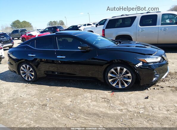 1N4AA6FV2MC515163 2021 NISSAN MAXIMA PLATINUM Черный Панорамный вид салона 360°