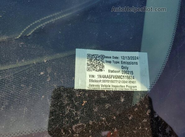 1N4AA6FV6MC516624 2021 NISSAN MAXIMA PLATINUM Silver Շարժիչի բաժամունքի տեսք