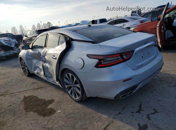 1N4AA6FV6MC516624 2021 NISSAN MAXIMA PLATINUM Silver Հետևի ձախ