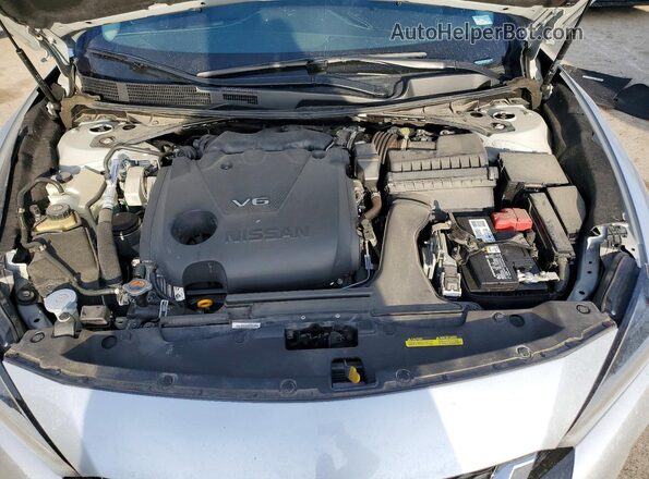 1N4AA6FV6MC516624 2021 NISSAN MAXIMA PLATINUM Silver Սալոնի հետևի տեսք