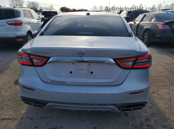 1N4AA6FV6MC516624 2021 NISSAN MAXIMA PLATINUM Silver Հետևի տեսք
