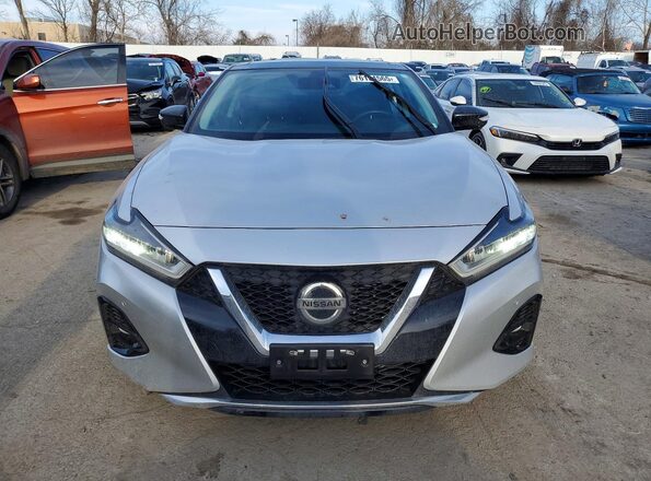 1N4AA6FV6MC516624 2021 NISSAN MAXIMA PLATINUM Silver Դիմացի տեսք