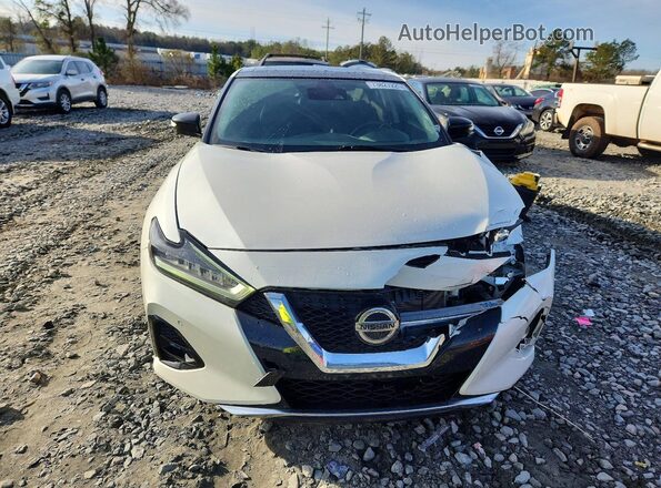 1N4AA6FV7MC516728 2021 NISSAN MAXIMA PLATINUM White წინა ხედი