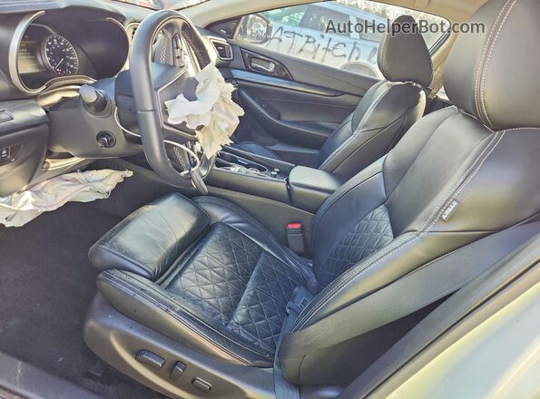 1N4AA6FV7MC516728 2021 NISSAN MAXIMA PLATINUM White წინა სალონის ხედი