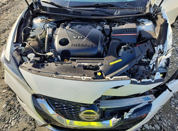 1N4AA6FV7MC516728 2021 NISSAN MAXIMA PLATINUM White უკანა სალონის ხედი