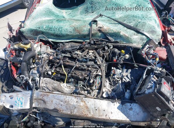 1N4AA6FV9PC505959 2023 NISSAN MAXIMA PLATINUM Red Вид ззаду