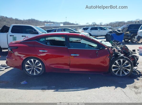 1N4AA6FV9PC505959 2023 NISSAN MAXIMA PLATINUM Red Вид щитка приладів