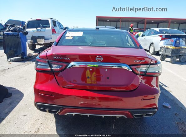 1N4AA6FV9PC505959 2023 NISSAN MAXIMA PLATINUM Red 