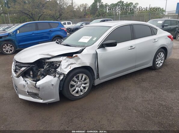 1N4AL3AP0HC227522 2017 NISSAN ALTIMA Silver Передня ліва чверть