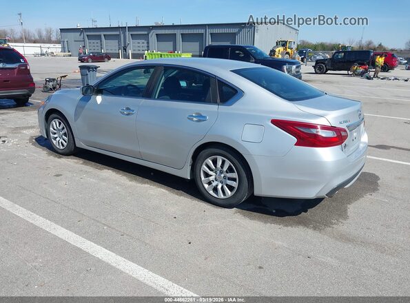 1N4AL3AP0JC168686 2018 NISSAN ALTIMA Серебряный Задняя левая четверть